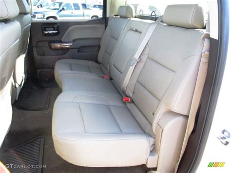 Cocoa/Dune Interior 2015 GMC Sierra 2500HD SLT Crew Cab 4x4 Photo #91000365 | GTCarLot.com