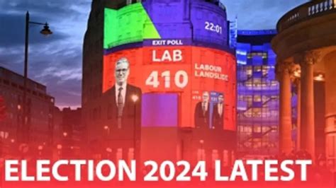 UK General Election 2024 LIVE Exit Poll Shows Labour On Course For