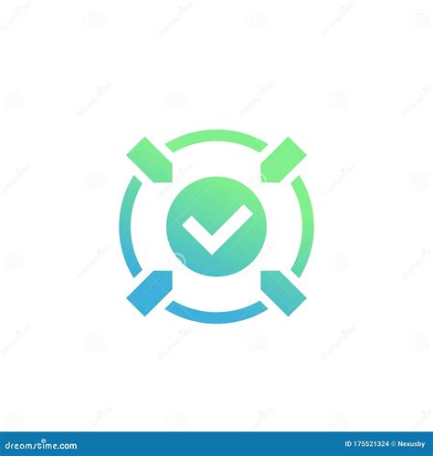 Positive Impact Action Vector Icon Stock Vector Illustration Of