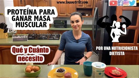 Cuánta Proteína se Debe Consumir al Dia para Ganar Masa Muscular Con