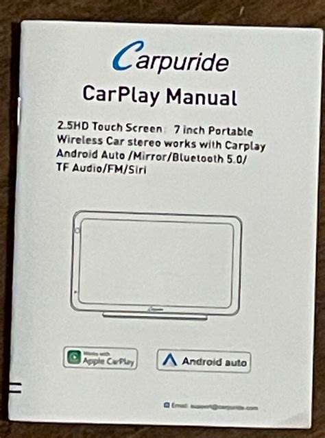 Carpuride W701 Pro Wired Wireless Apple CarPlay Android Auto With