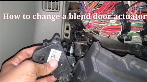 Diagram Where Is The Blend Door Actuator Located Blend Actua