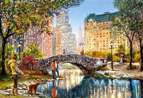 Un Grande Paesaggio Urbano Elementi Gioca A Jigsaw Puzzle