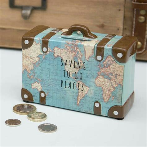 What A Cute Savings Bank And Travel Related Money Box Travel Party