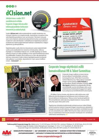 Corporate Spirit Newsletter Pdf