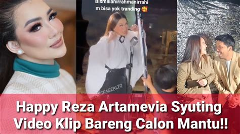 Happy Reza Artamevia Syuting Video Klip Lagu Terbaru Bareng Calon Mantu