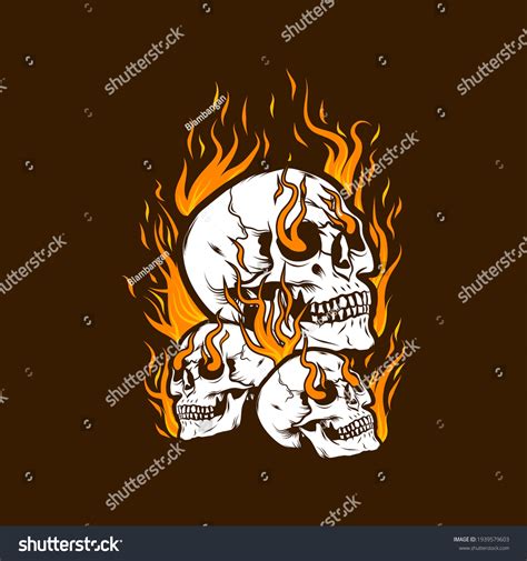 13,091 Fire Skeleton Images, Stock Photos & Vectors | Shutterstock