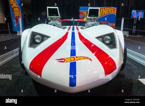 Toronto On Canada February The Life Sized Hot Wheels Twin Mill From The Hot