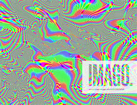 Trippy Psychedelic Rainbow Background Glitch LSD Colorful Wallpaper