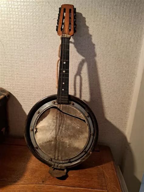 Ancien Banjo Mandoline Marpa Restaurer Eur Picclick Fr