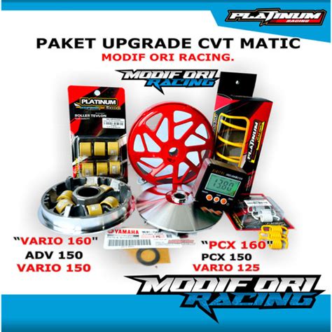 Jual Paket Full Spek Cvt Upgrade Cvt Vario Vario Pcx