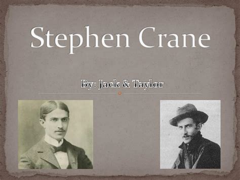 Ppt Stephen Crane Powerpoint Presentation Free Download Id1933317