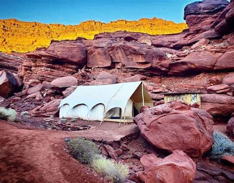 Moab Glamping Luxury Tent Sleeps 4 Tents For Rent In Moab Utah