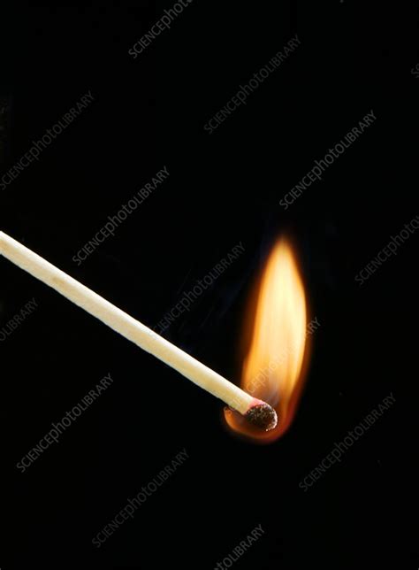 Lit match - Stock Image - A510/0262 - Science Photo Library