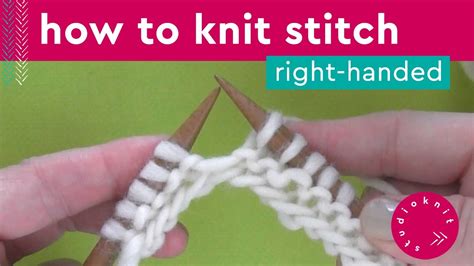 How To Knit Stitch American Method Step By Step Slowly YouTube