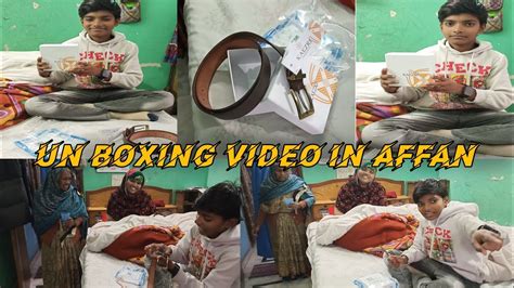 Unboxing Video अन बकसग वडय unboxingvideo YouTube