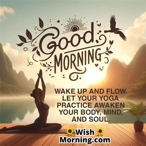 Morning Bliss Embrace The Day With Inspiring Yoga Quotes Wish Morning