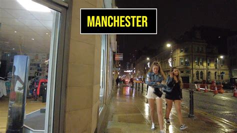 MANCHESTER UK NIGHTLIFE Walking Tour In 4K UHD 60fps YouTube