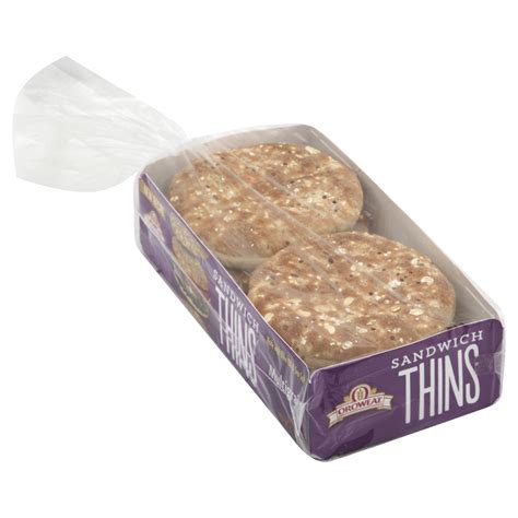 Oroweat Sandwich Thins Multigrain Main