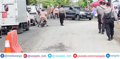 Lebaran Hari Kelima Puluhan Kendaraan Pemudik Diputar Balik Di Pos