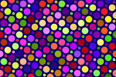 Multicolored dot illustration, Circles, Colorful, Texture HD wallpaper | Wallpaper Flare