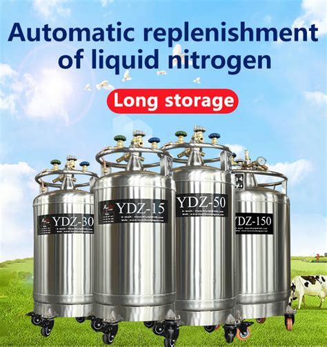 Medical Cryogenic Liquid Nitrogen Storage Tank Ydz 50 For Cryogenic Freezer From China