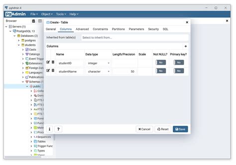 Postgresql 데이터베이스 생성 테이블 생성 And 데이터 입력