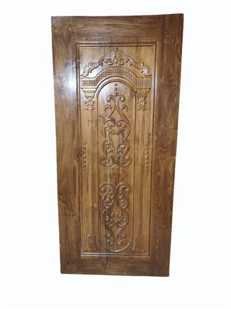 Exterior Brown Pinewood Door For Home Height 96 Inch At Rs 7500