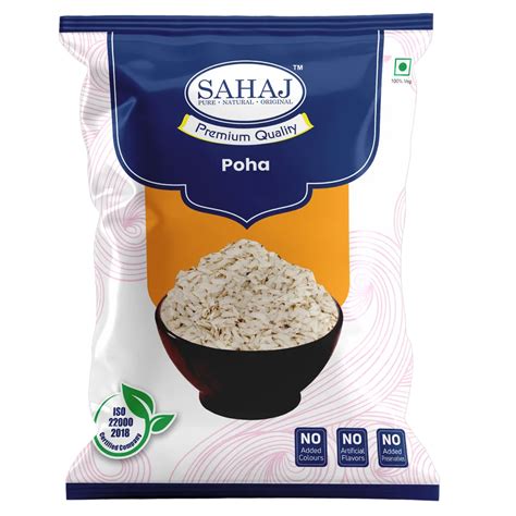 Sahaj White Rice Poha G At Rs Pouch Poha In Ahmedabad Id