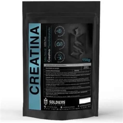 Creatina Monohidratada 300g 100 Pura Impure Nutrition Escorrega O