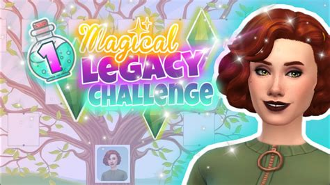 Magical Legacy Challenge 1 Lets Play Sims4 Les Bases De La