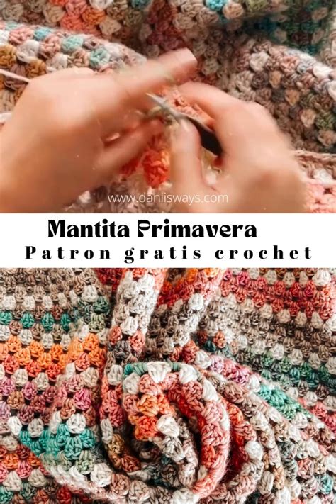 Como Tejer Una Mantita Con El Punto Granny Stripes Mantas De