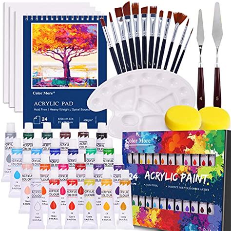 Top Best Acrylic Paint Set For Beginners In Reviews Buying Guide