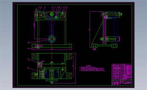 活塞的机械加工工艺设计及夹具设计论文dwg图纸autocad 2004模型图纸下载 懒石网