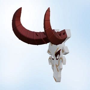 Genshin Impact Hilichurl Mask Files For 3D Printing Etsy