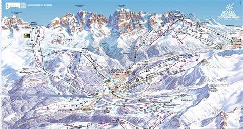 Madonna di Campiglio Ski Map - skiflicks.com