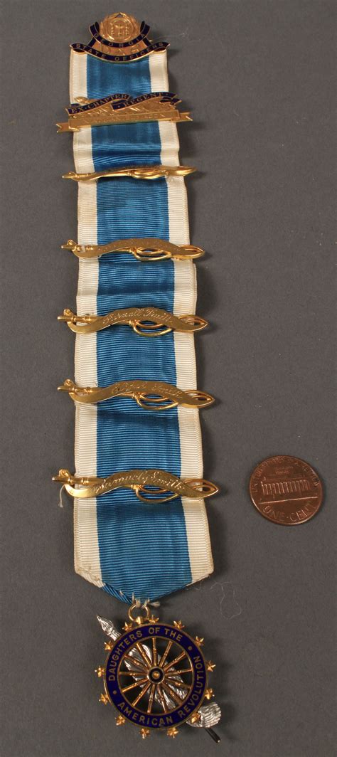 Lot 176 Lot Of 5 Dar And Other 14k And 10k Medals Case Auctions