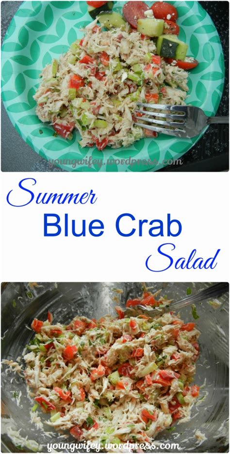 Summer Blue Crab Salad | Young Wifey's Blog