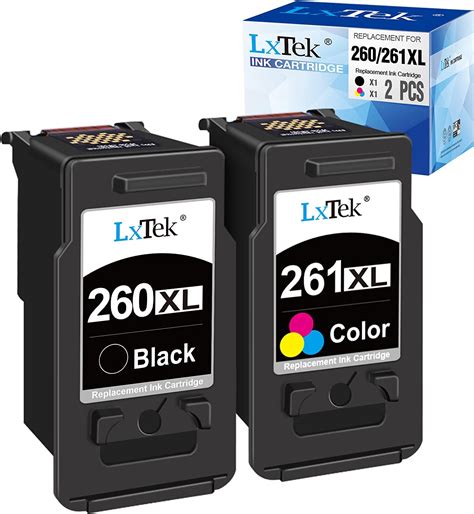 Lxtek Remanufactured Ink Cartridge Replacement For Canon 260xl Pg 260