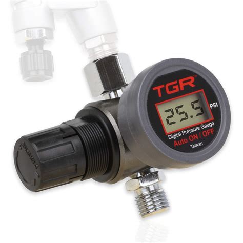 Buy Hvlp Spray Air Regulator With Pressure Gauge And Diaphragm Control Digital Pressure Gauge