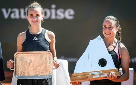 Clara Burel Sincline De Justesse En Finale Du Tournoi De Lausanne Le