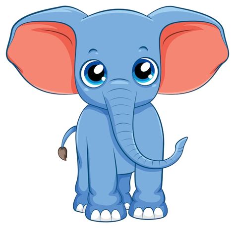 Elephant Cartoon Clipart Images - Free Download on Freepik