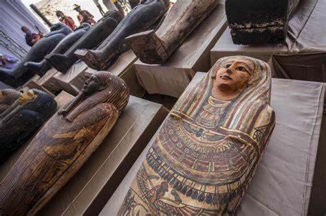 Egypt Finds Treasure Trove Of Over 100 Sarcophagi