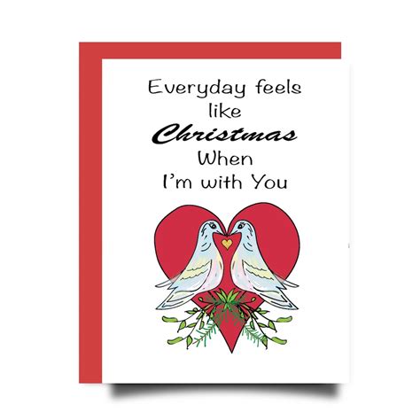 Christmas Love Card Merry Christmas My Love Gingerbread Card