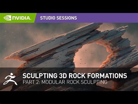 Sculpting Stunning 3D Rock Formations W Jonas Ronnegard Part 2