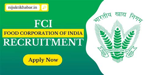 FCI Recruitment 2022 Apply Online For 5043 Non Executive Posts In