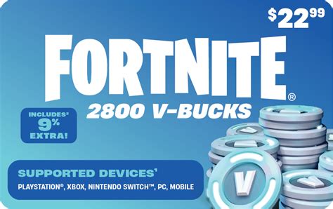 Epic Games Fortnite V-Bucks 2,800 | Hamilton Place