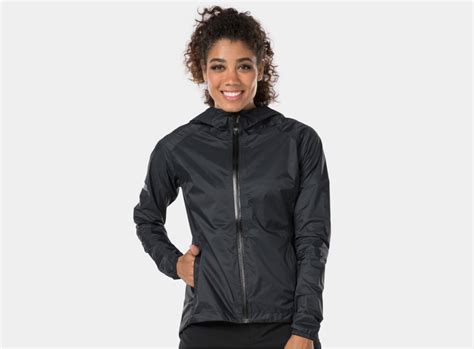 Bontrager Avert Rain Wateproof Womens Cycling Jacket In Black Cycles