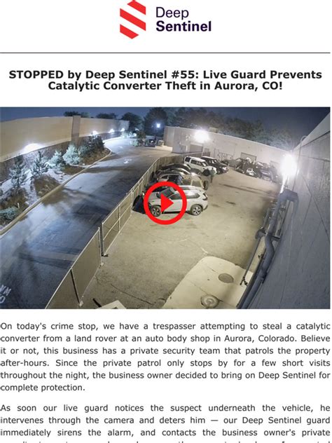 Deep Sentinel Home Security Stopped By Deep Sentinel 55 Milled