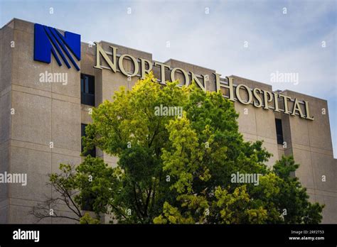 Norton Hospital Louisville Kentucky Stock Photo Alamy